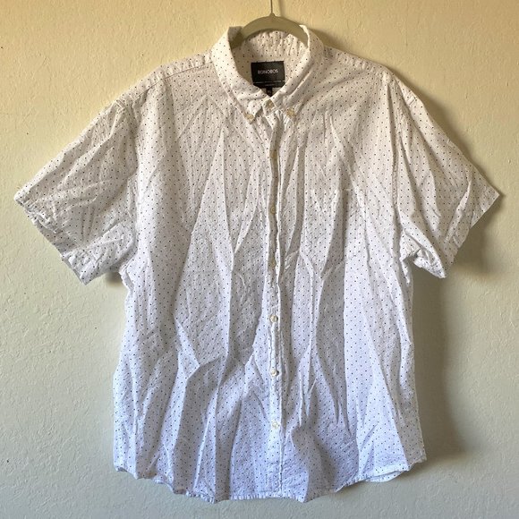 Bonobos Shirts Bonobos Shirt Mens Standard Fit Sz Xxl White Polka